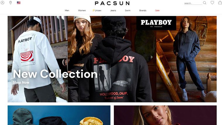 sites like pacsun